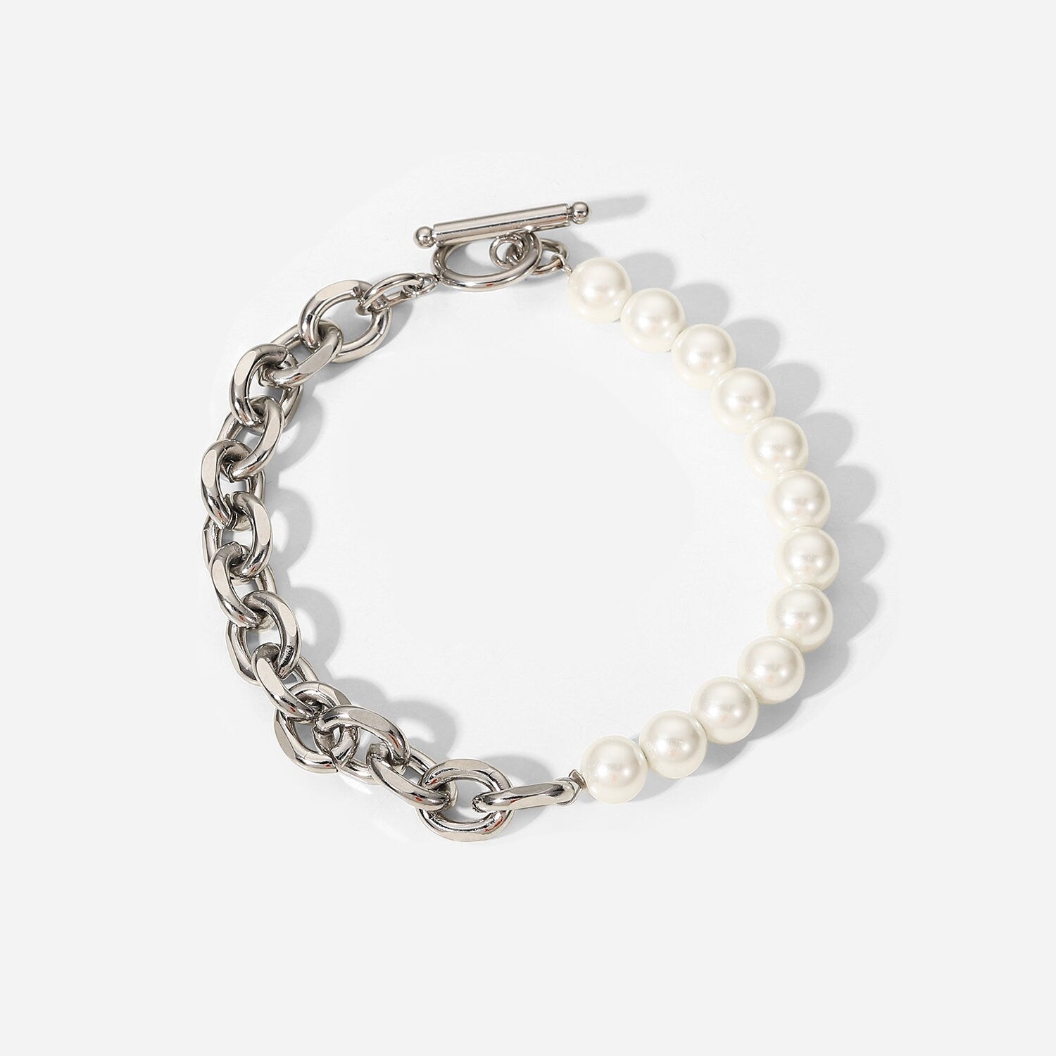 GOD ONLY KNOWS PEARL CHAIN BRACELET Mサイズ GOD ONLY KNOWS PEARL CHAIN BRACELET Mサイズ GOD ONLY KNOWS