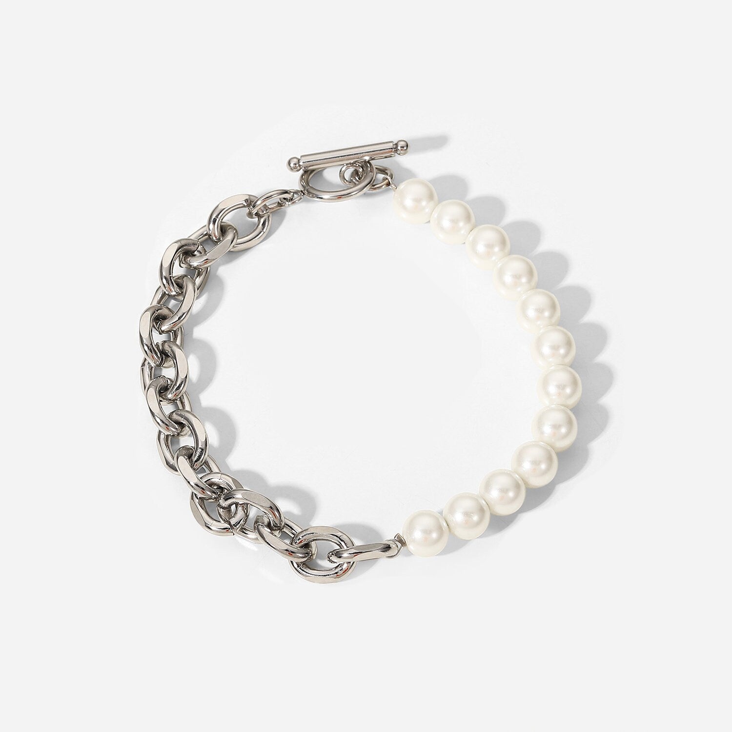 Pearl Chain Bracelet Men - Men's Bracelets - Someone & HerOwn