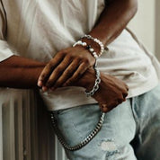 Pearl Chain Bracelet Men - Men's Bracelets - Someone & HerOwn