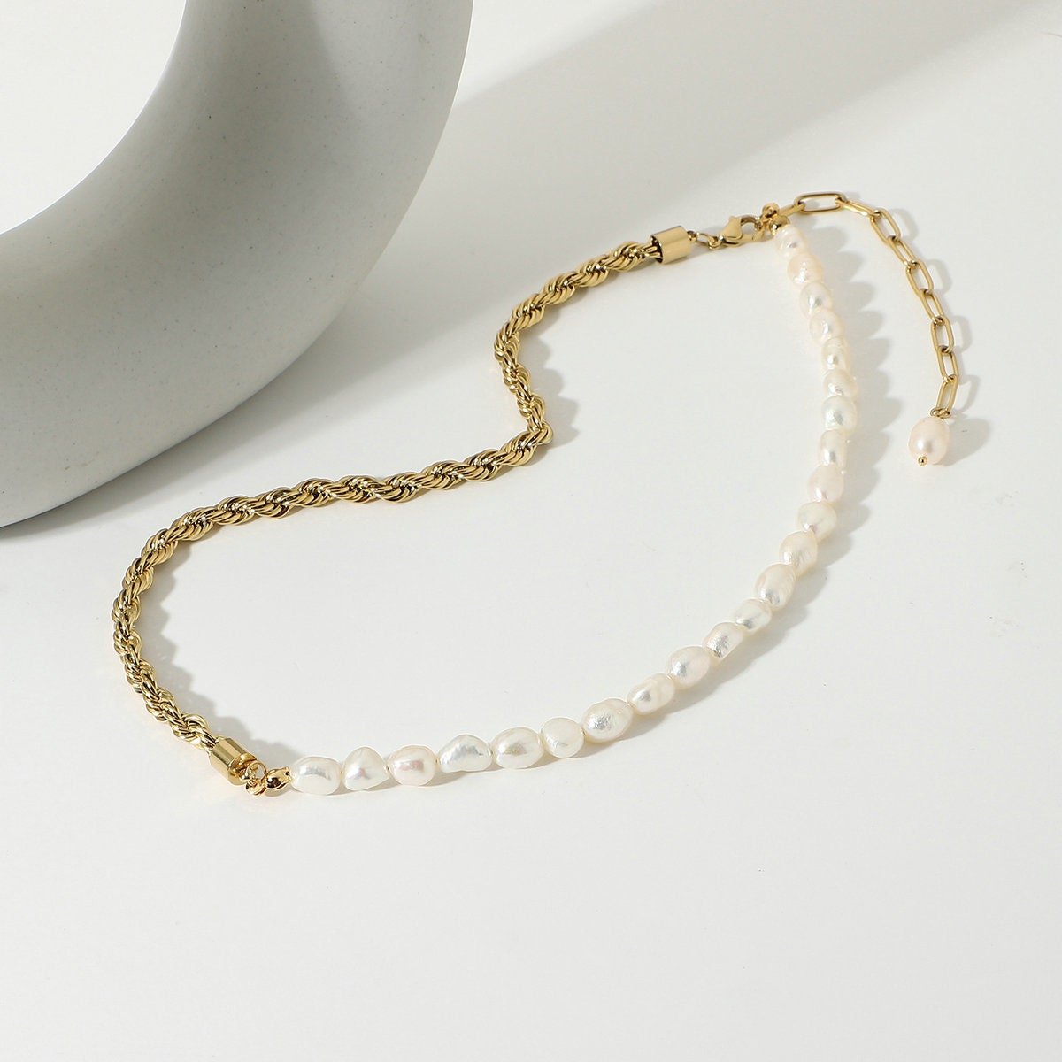 Pearl Chain Necklace - Women's Necklaces - Someone & HerOwn