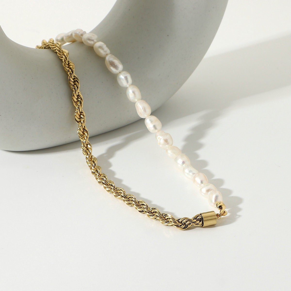 Pearl Chain Necklace - Women's Necklaces - Someone & HerOwn