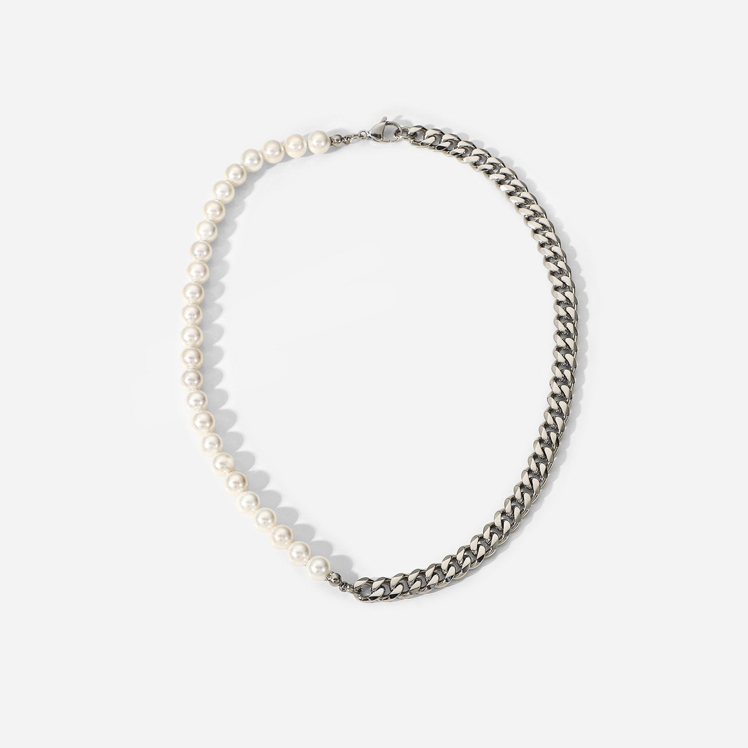 Pearl Chain Necklace Men - Men's Necklaces - Someone & HerOwn