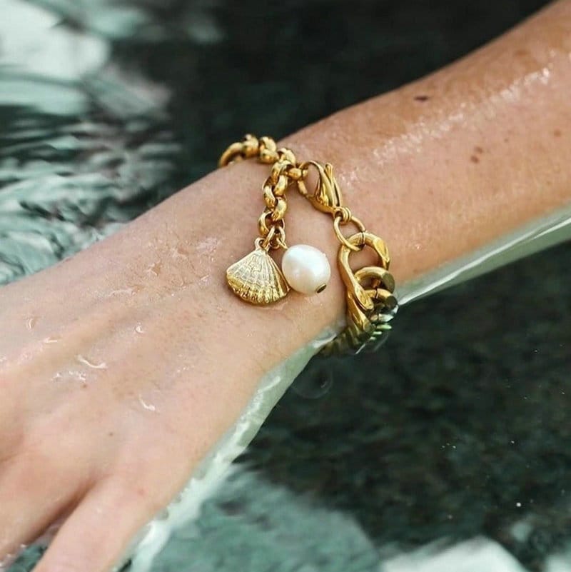 Pearl Charm Bracelet - Women's Bracelets - Someone & HerOwn