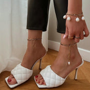 Pearl Drop Anklet - Women's Bracelets - Someone & HerOwn