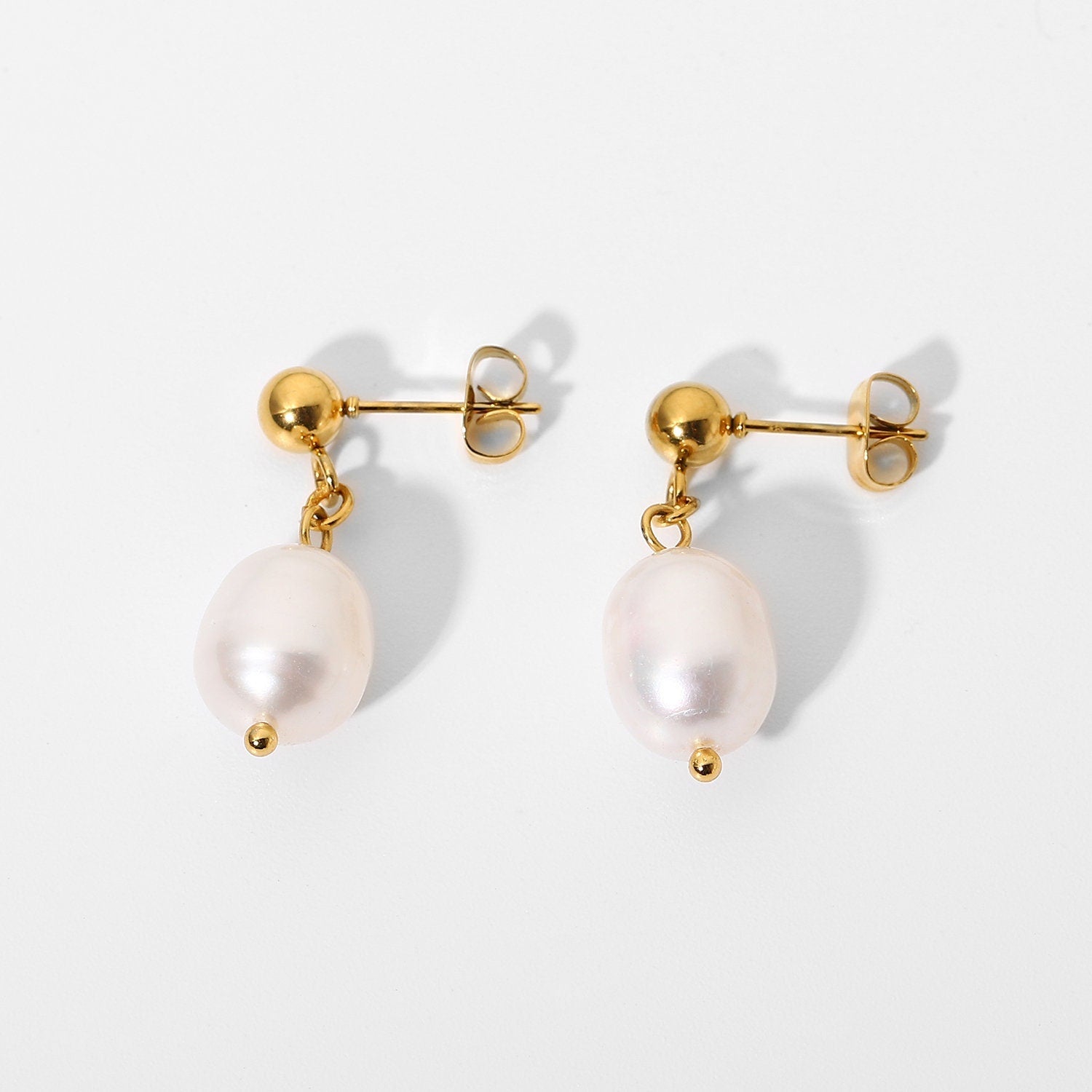 Pearl Drop Earrings - Women's Earrings - Someone & HerOwn