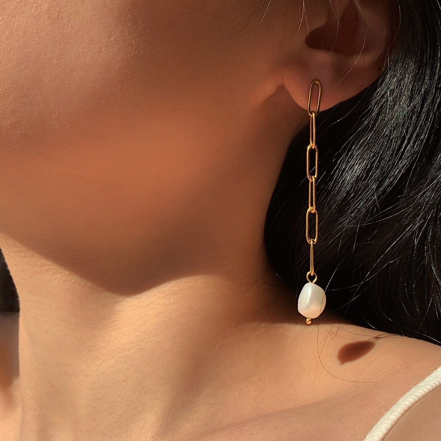 Pearl Drop Earrings - Women's Earrings - Someone & HerOwn