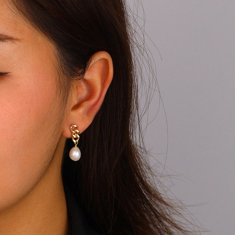 Pearl Drop Earrings - Women's Earrings - Someone & HerOwn