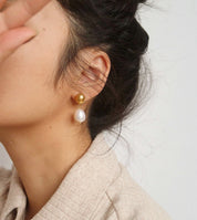 Pearl Drop Earrings - Women's Earrings - Someone & HerOwn