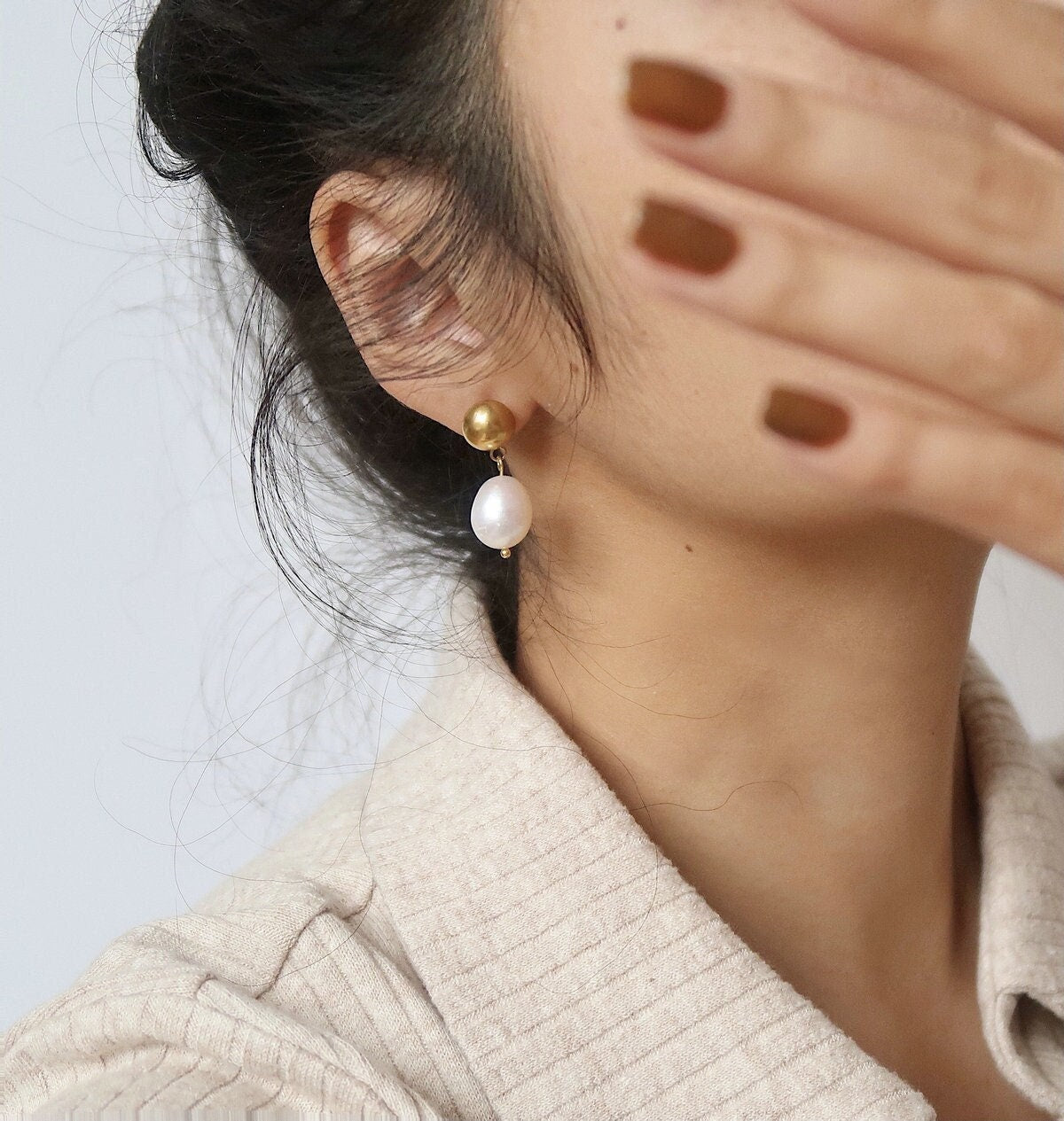 Pearl Drop Earrings - Women's Earrings - Someone & HerOwn