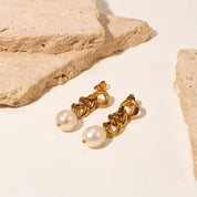 Pearl Drop Earrings - Women's Earrings - Someone & HerOwn