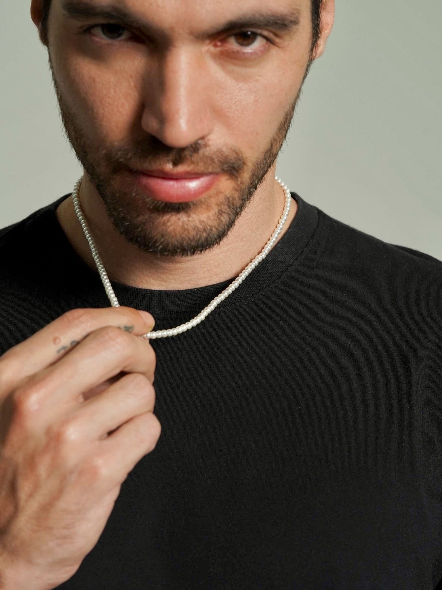 Pearl Necklace Men - Men's Necklaces - Someone & HerOwn