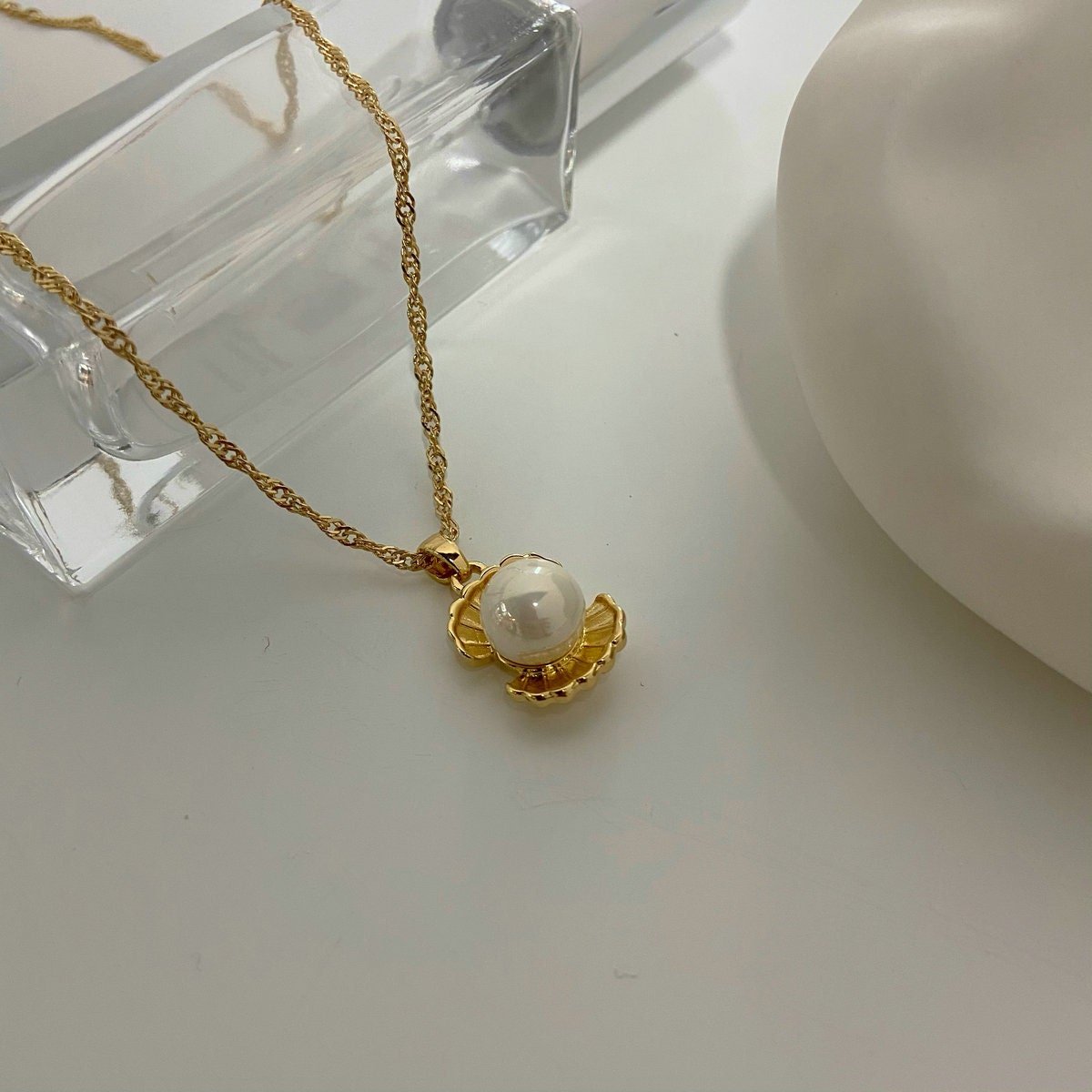 Pearl Pendant Necklace - Women's Necklaces - Someone & HerOwn