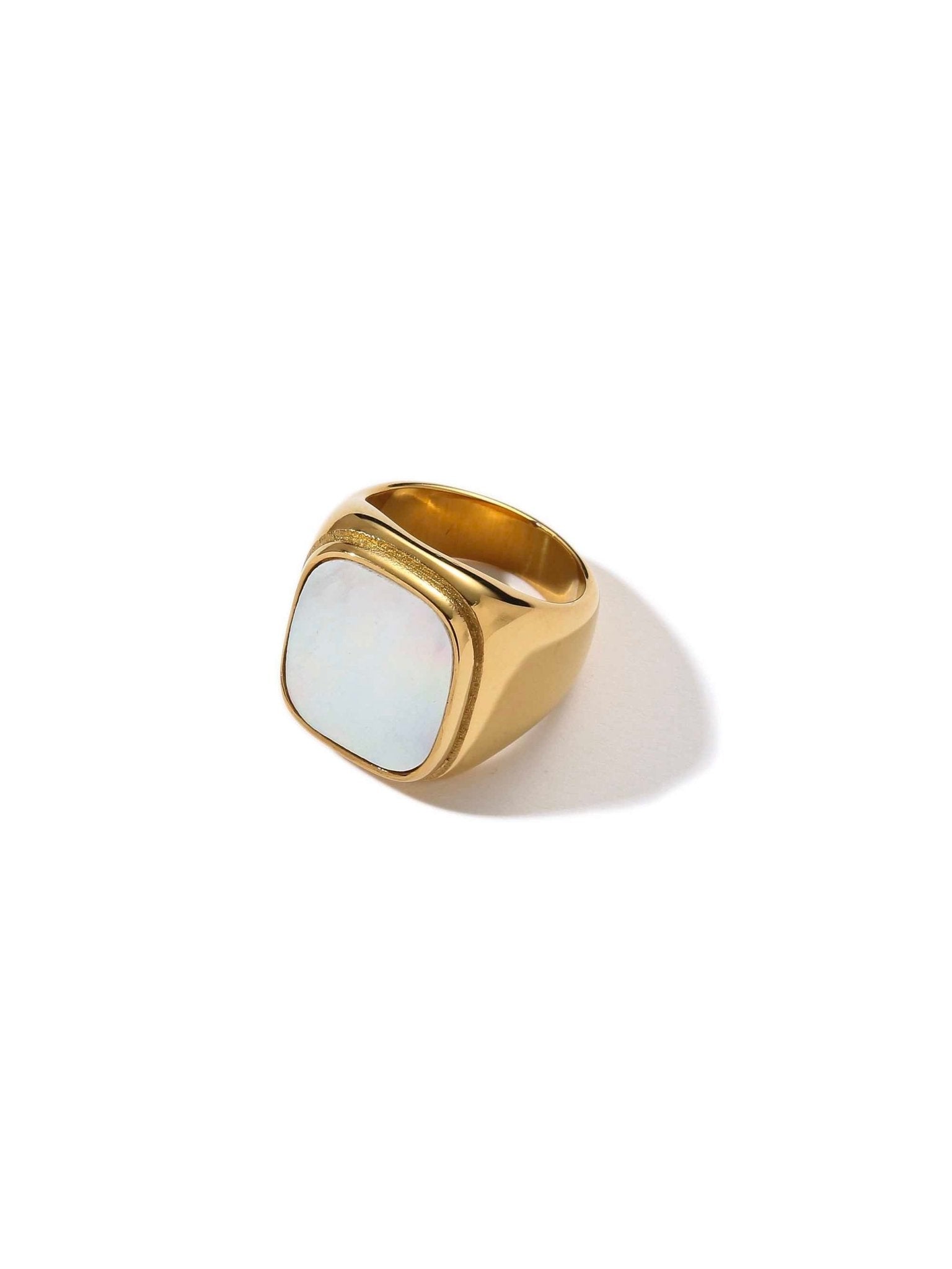 Pearl Signet Ring - Women&#39;s Rings - Someone &amp; HerOwn