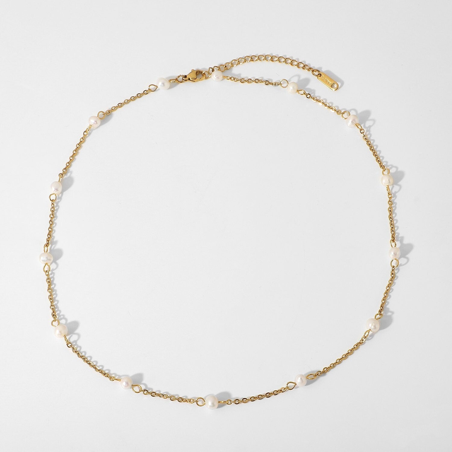 Pearl Station Necklace - Women's Necklaces - Someone & HerOwn