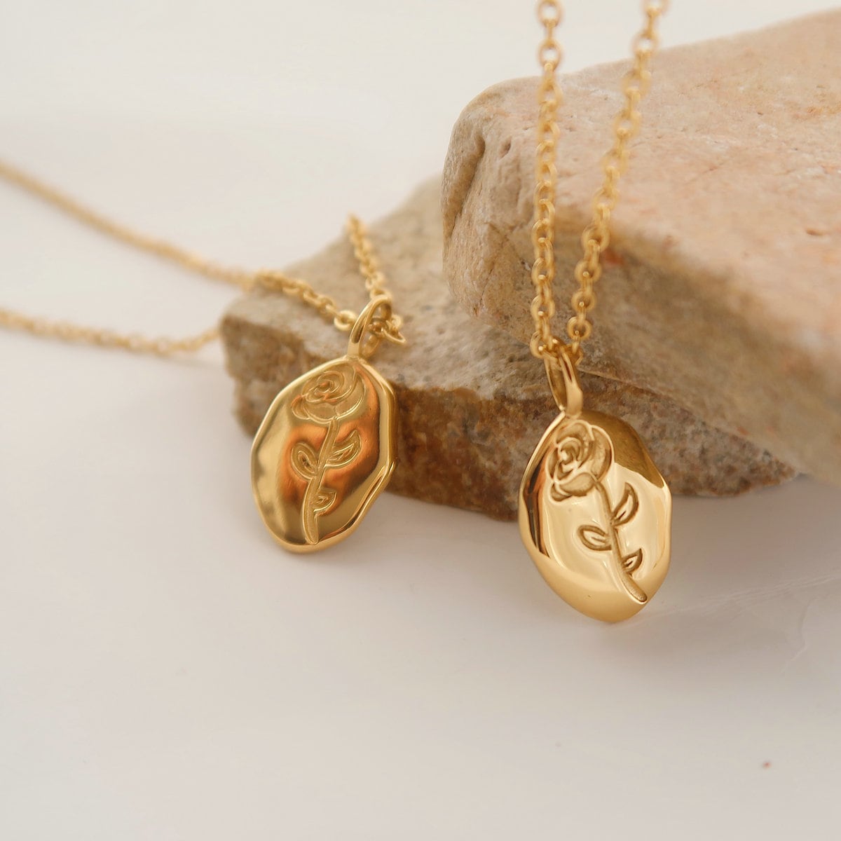 Rose Coin Necklace - Women's Necklaces - Someone & HerOwn