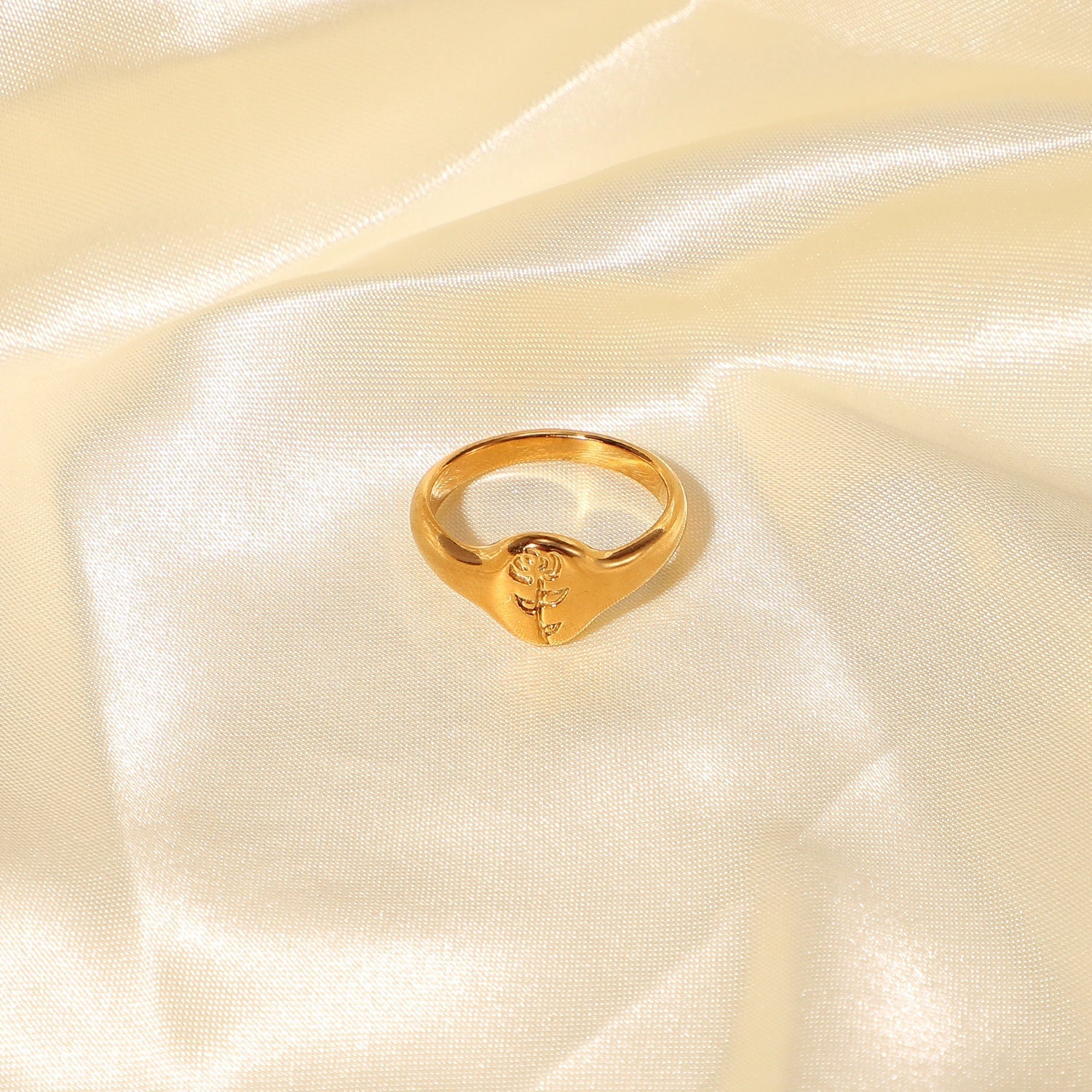 Rose Signet Ring - Women's Rings - Someone & HerOwn