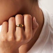 Rose Signet Ring - Women's Rings - Someone & HerOwn