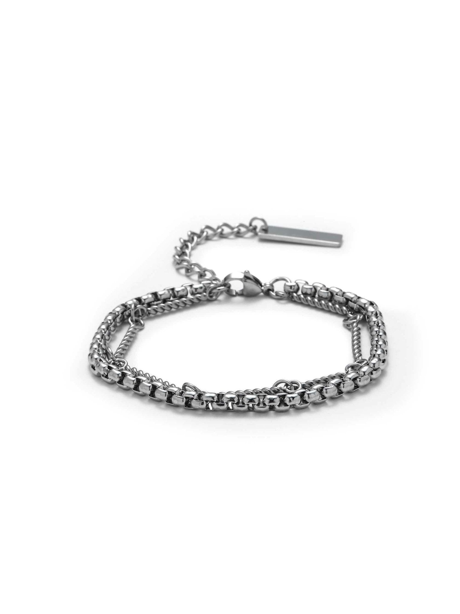 Rounded Box Chain Bracelet Men - Men's Bracelets - Someone & HerOwn