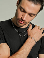 Rounded Box Chain Bracelet Men - Men's Bracelets - Someone & HerOwn