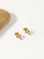 Snake Stud Earrings - Women's Earrings - Someone & HerOwn