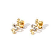 Snake Stud Earrings - Women's Earrings - Someone & HerOwn