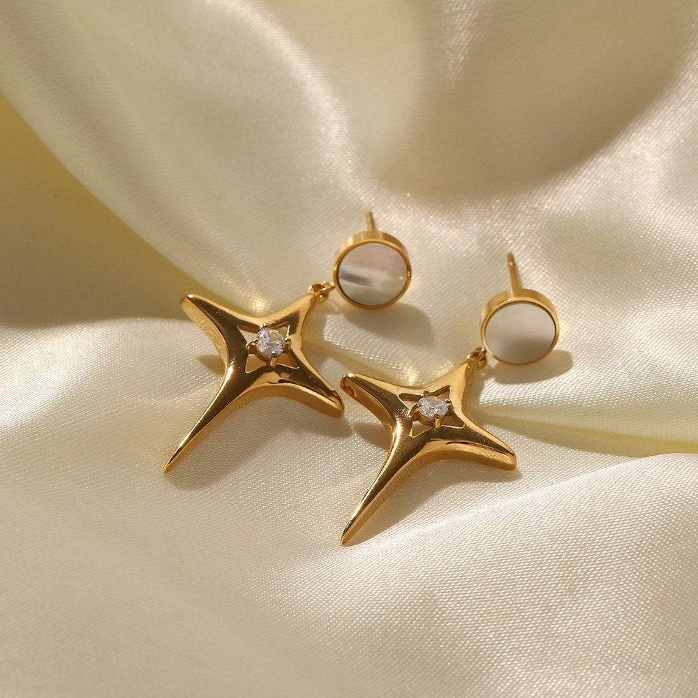 Star Drop Earrings - Women's Earrings - Someone & HerOwn