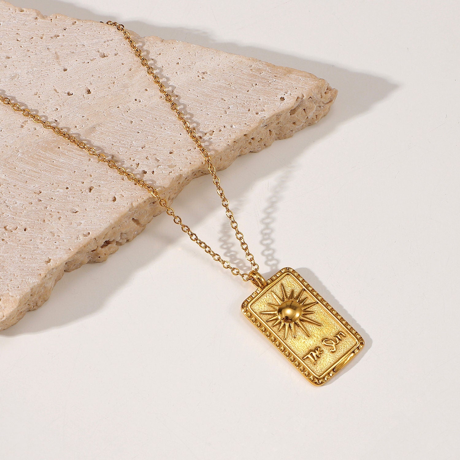 Sun Pendant Necklace - Women's Necklaces - Someone & HerOwn