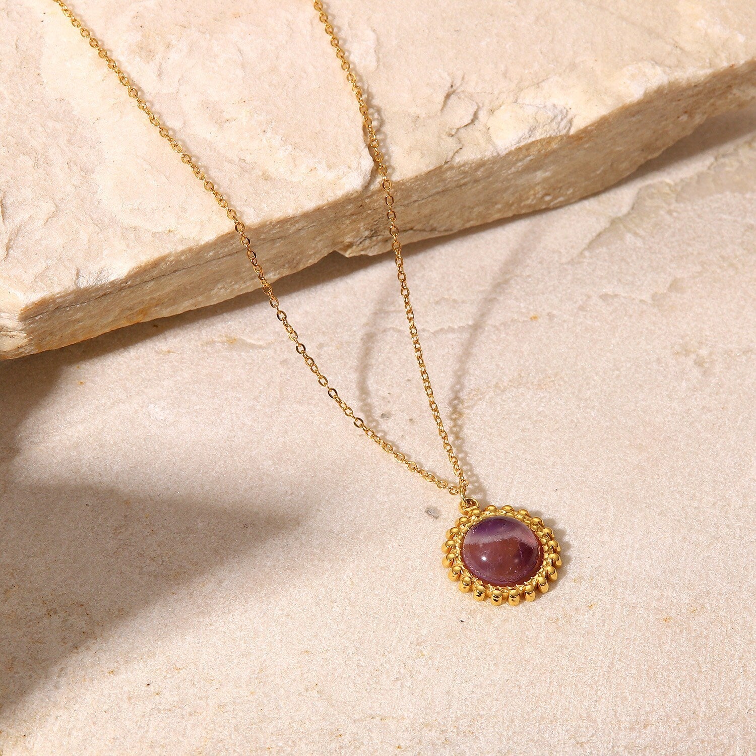 Sun Pendant Necklace - Women's Necklaces - Someone & HerOwn