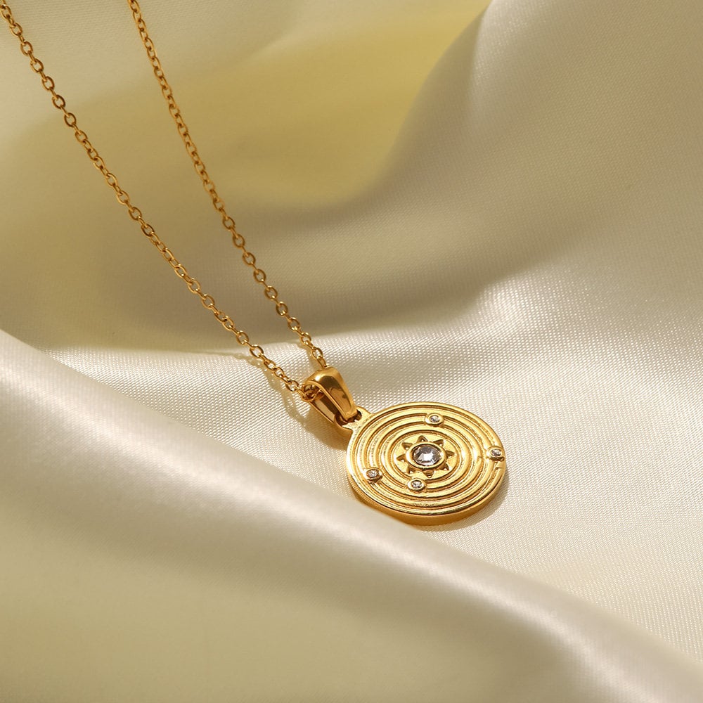 Sun Pendant Necklace - Women's Necklaces - Someone & HerOwn