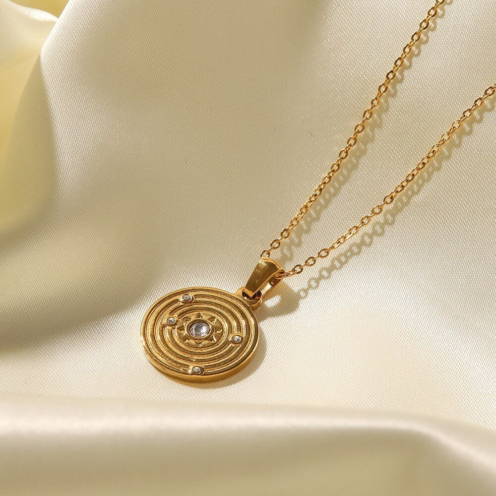 Sun Pendant Necklace - Women's Necklaces - Someone & HerOwn