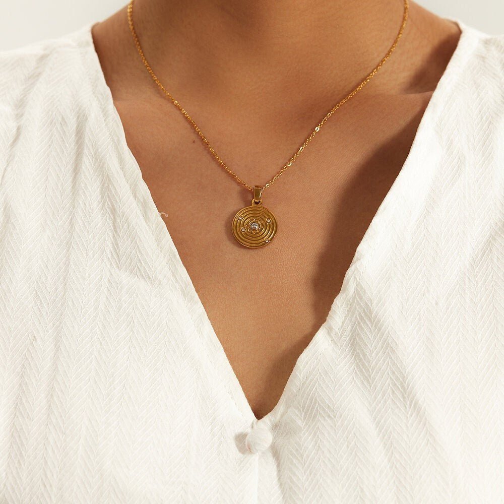 Sun Pendant Necklace - Women's Necklaces - Someone & HerOwn