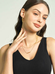 T Bar Layered Necklace - Women's Necklaces - Someone & HerOwn