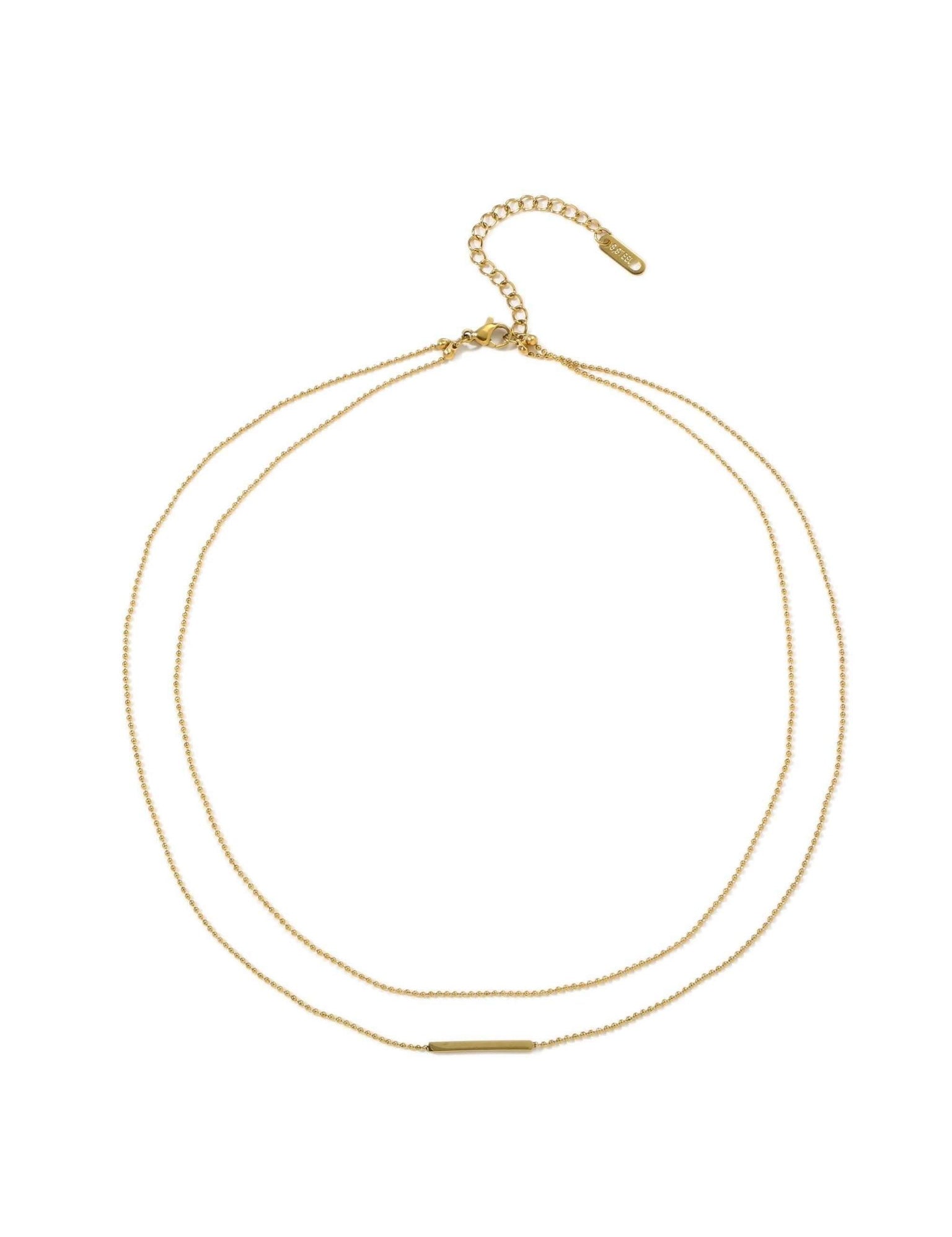 T Bar Layered Necklace - Women's Necklaces - Someone & HerOwn