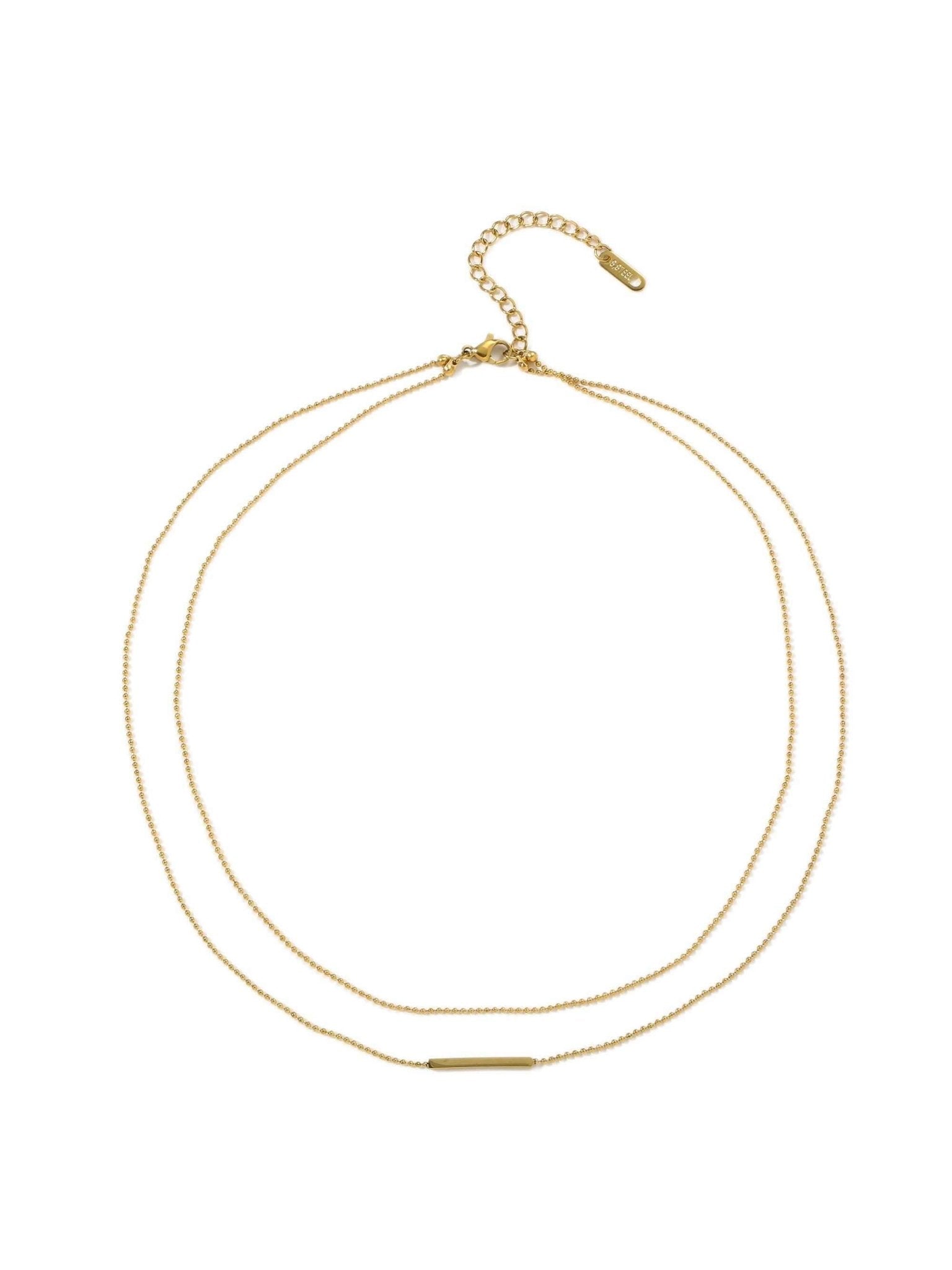 T Bar Layered Necklace - Women's Necklaces - Someone & HerOwn