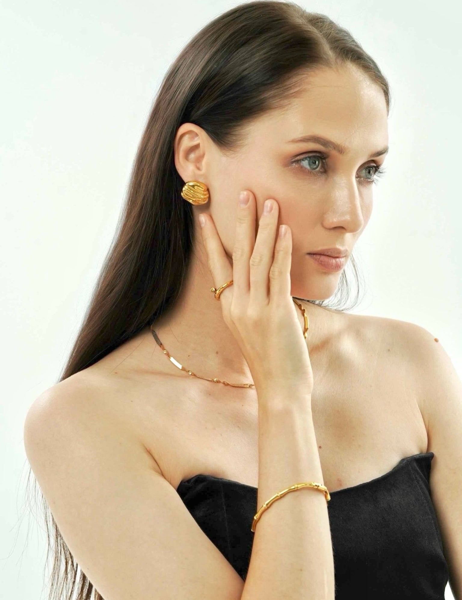 Textured Earrings - Women's Earrings - Someone & HerOwn