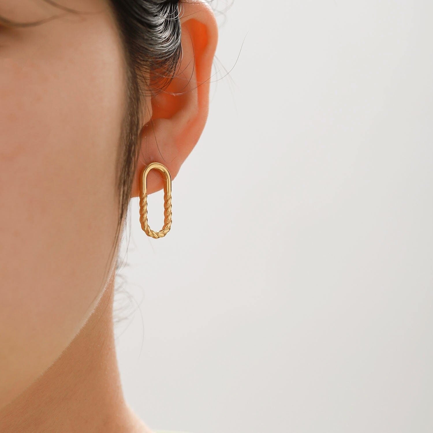 Thin Square Hoops - Women's Earrings - Someone & HerOwn