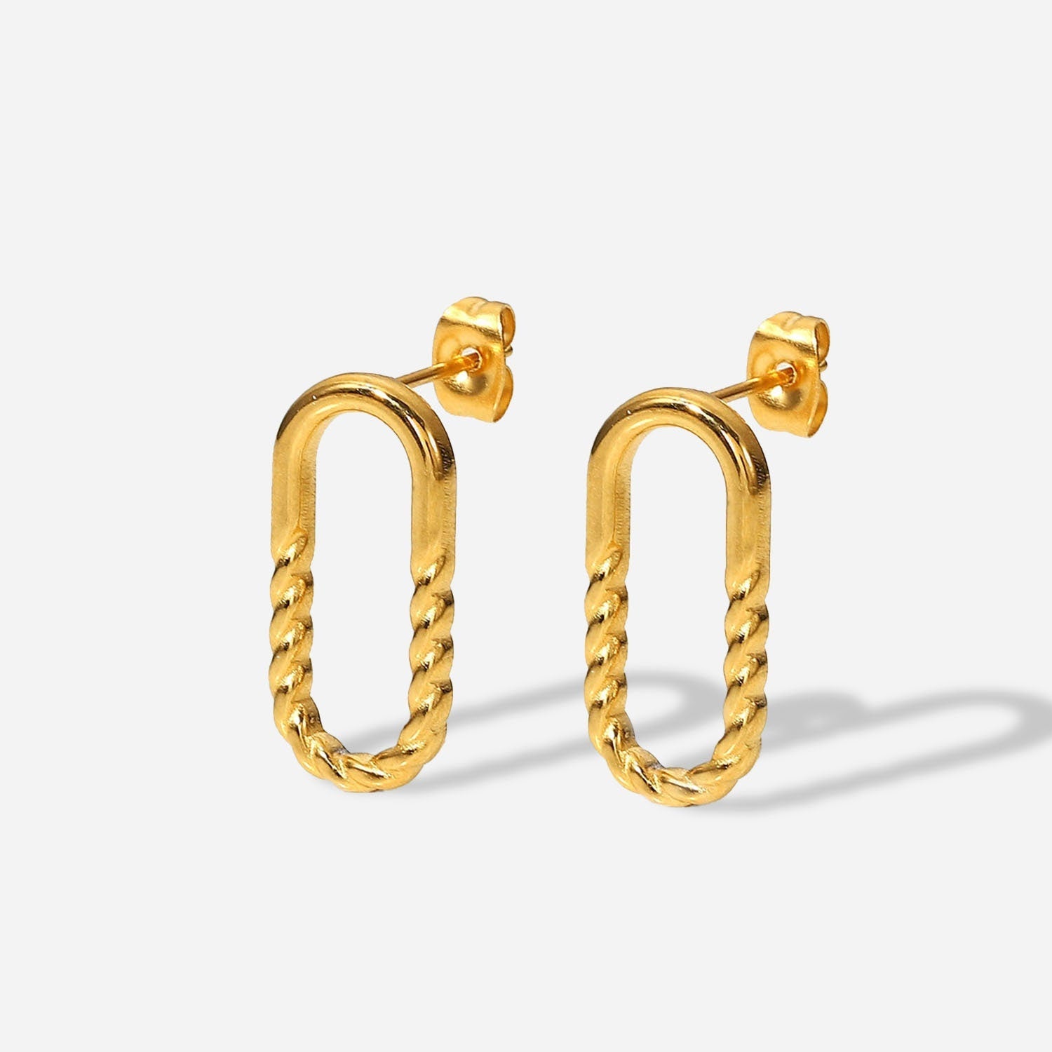 Thin Square Hoops - Women's Earrings - Someone & HerOwn