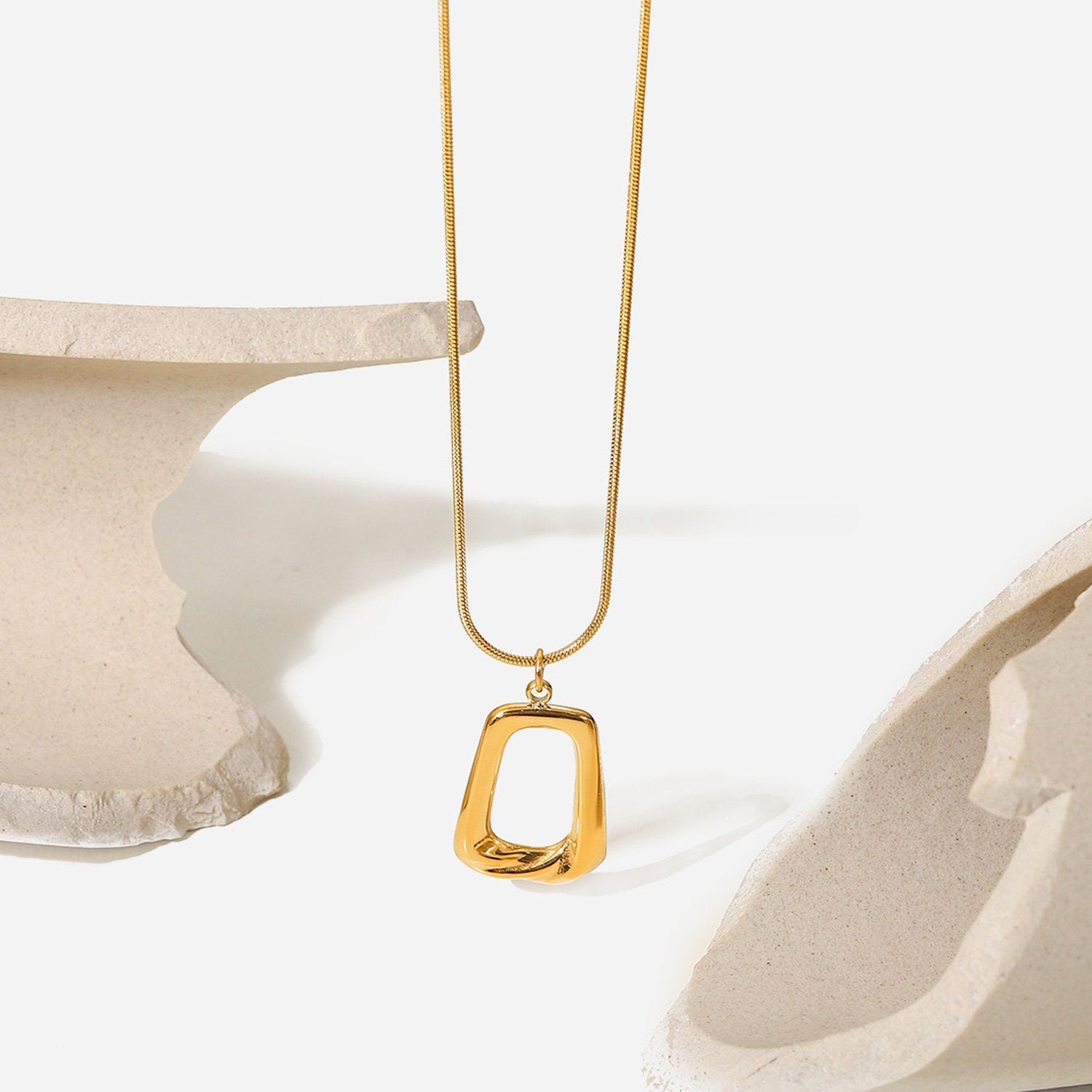 Trapezoid Necklace - Women's Necklaces - Someone & HerOwn