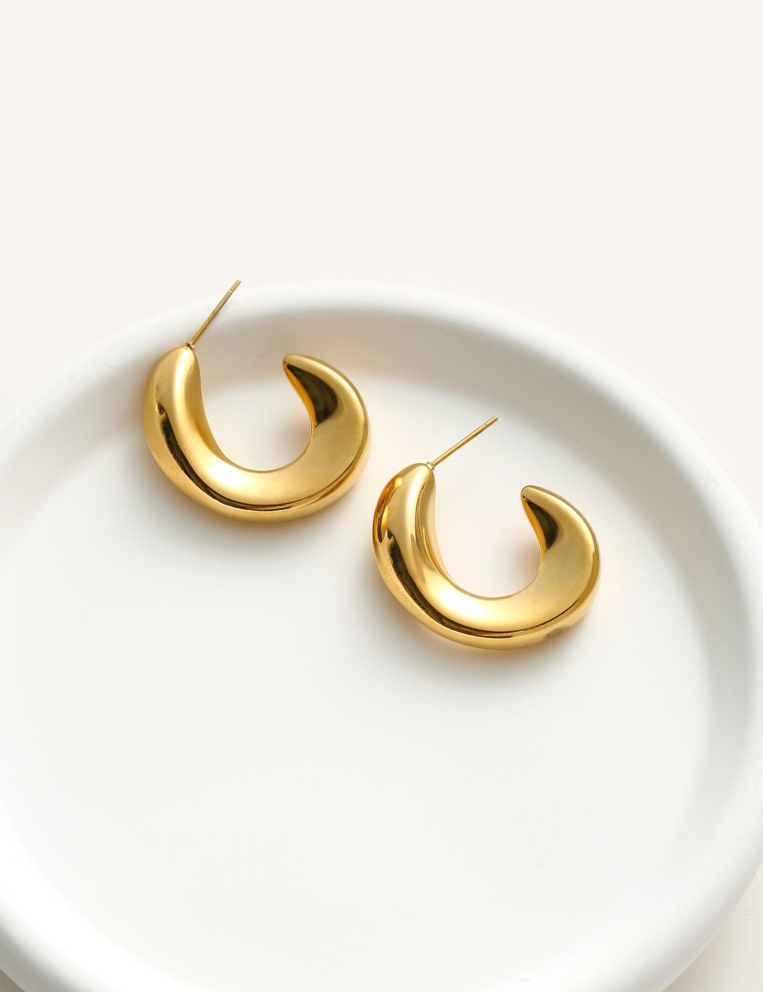 Twisted Hoop Earrings - Women's Earrings - Someone & HerOwn