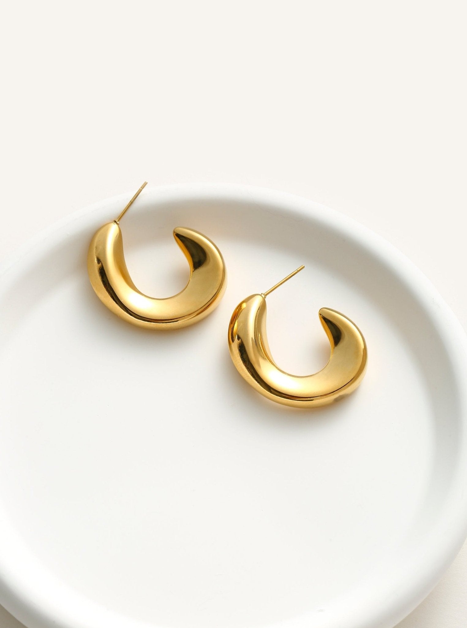 Twisted Hoop Earrings - Women's Earrings - Someone & HerOwn