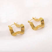 Wavy Hoops - Women's Earrings - Someone & HerOwn