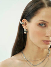 Wide Hoop Earrings - Women's Earrings - Someone & HerOwn