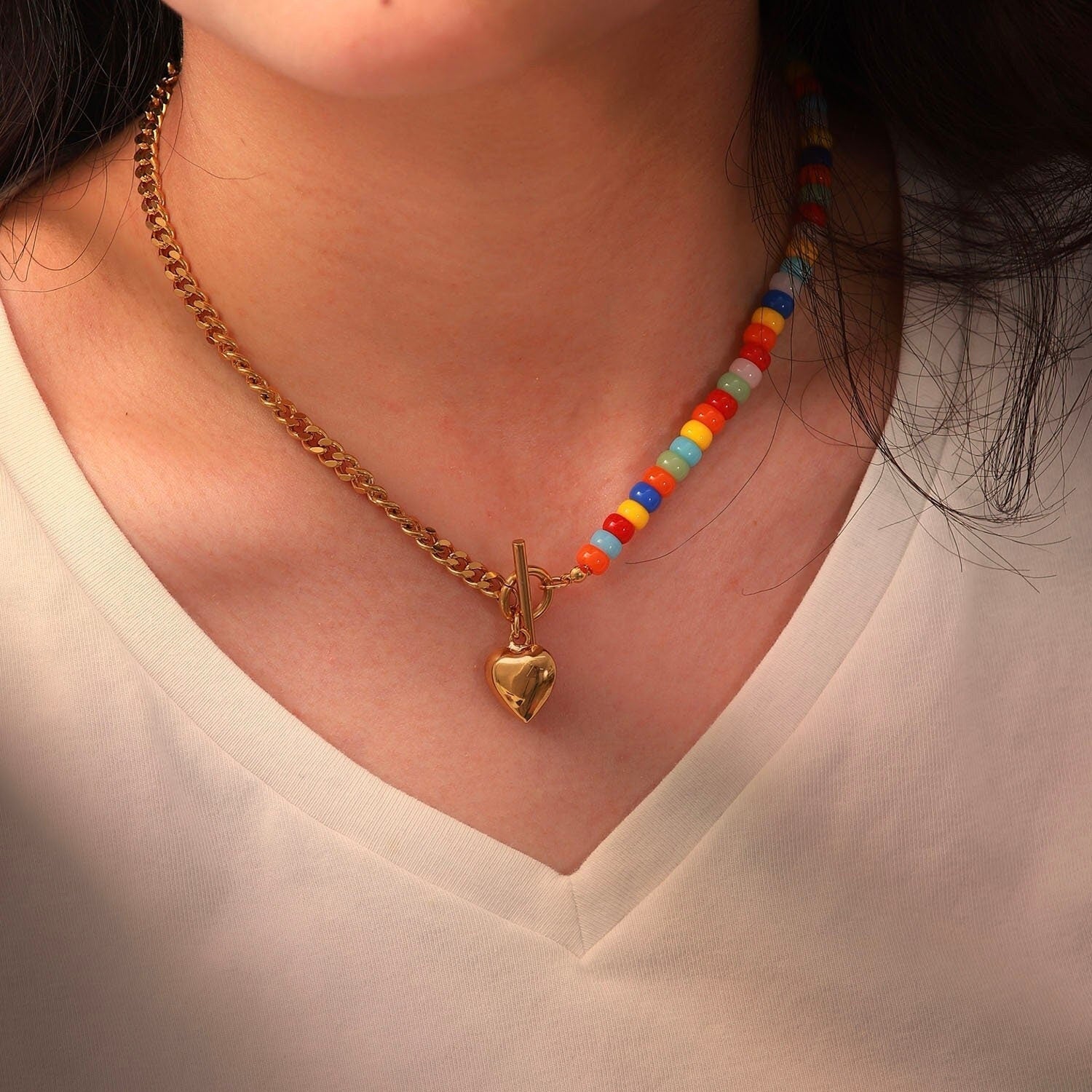 Y2K Beaded Necklace - Women's Necklaces - Someone & HerOwn